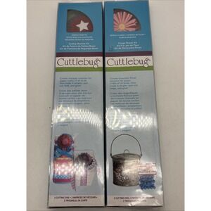 Cuttlebug Flower Kit (2) Scalloped Rosette, Fringe Flower Kit